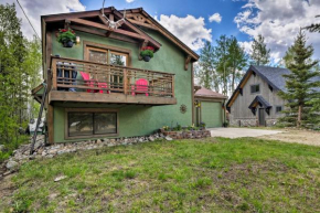 Rocky Mtn Retreat with Balcony, Fire Pit and Grill!